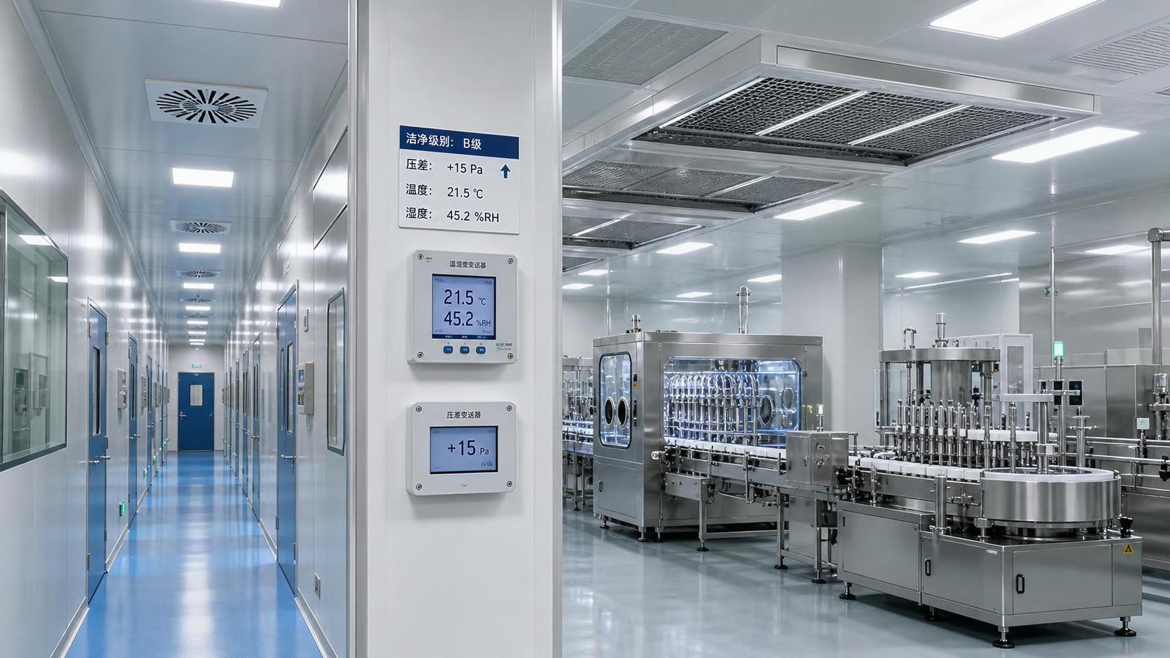 How environmental control systems for pharmaceutical plants support GMP compliance