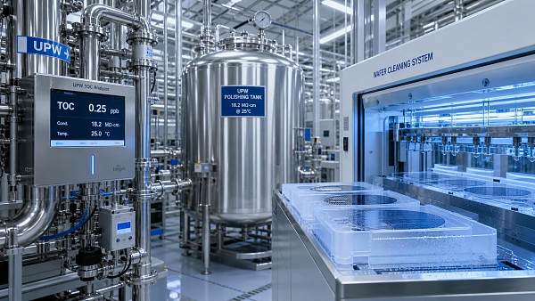 How low TOC in ultra-pure water treatment affects semiconductor yield