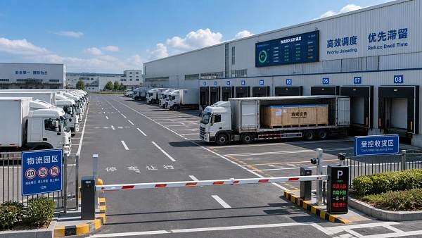 When do yard management systems reduce truck detention costs?