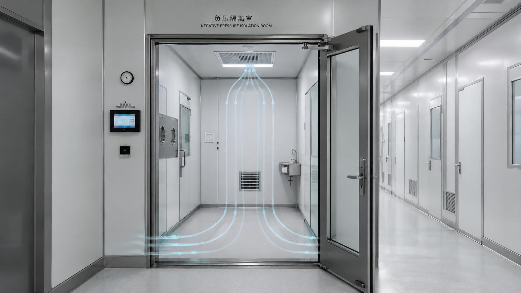 How Does a Negative Air Pressure Room Protect Adjacent Areas?