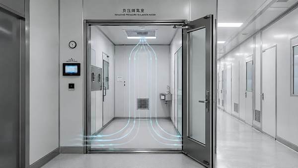 How Does a Negative Air Pressure Room Protect Adjacent Areas?