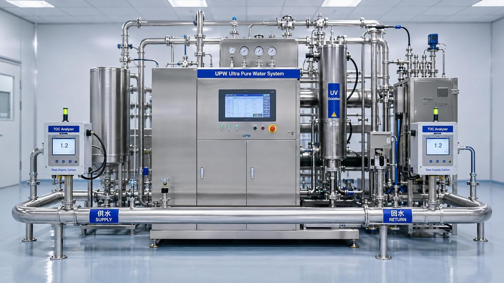 What TOC Limits Should Be Set and Monitored for a UPW Loop?