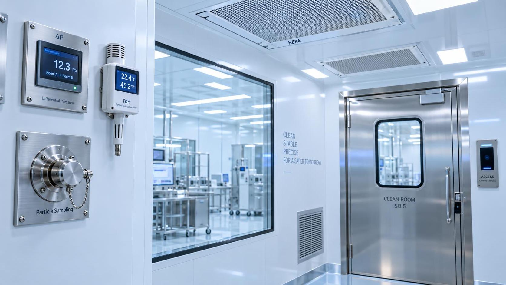 How to select an environmental monitoring system for cleanrooms
