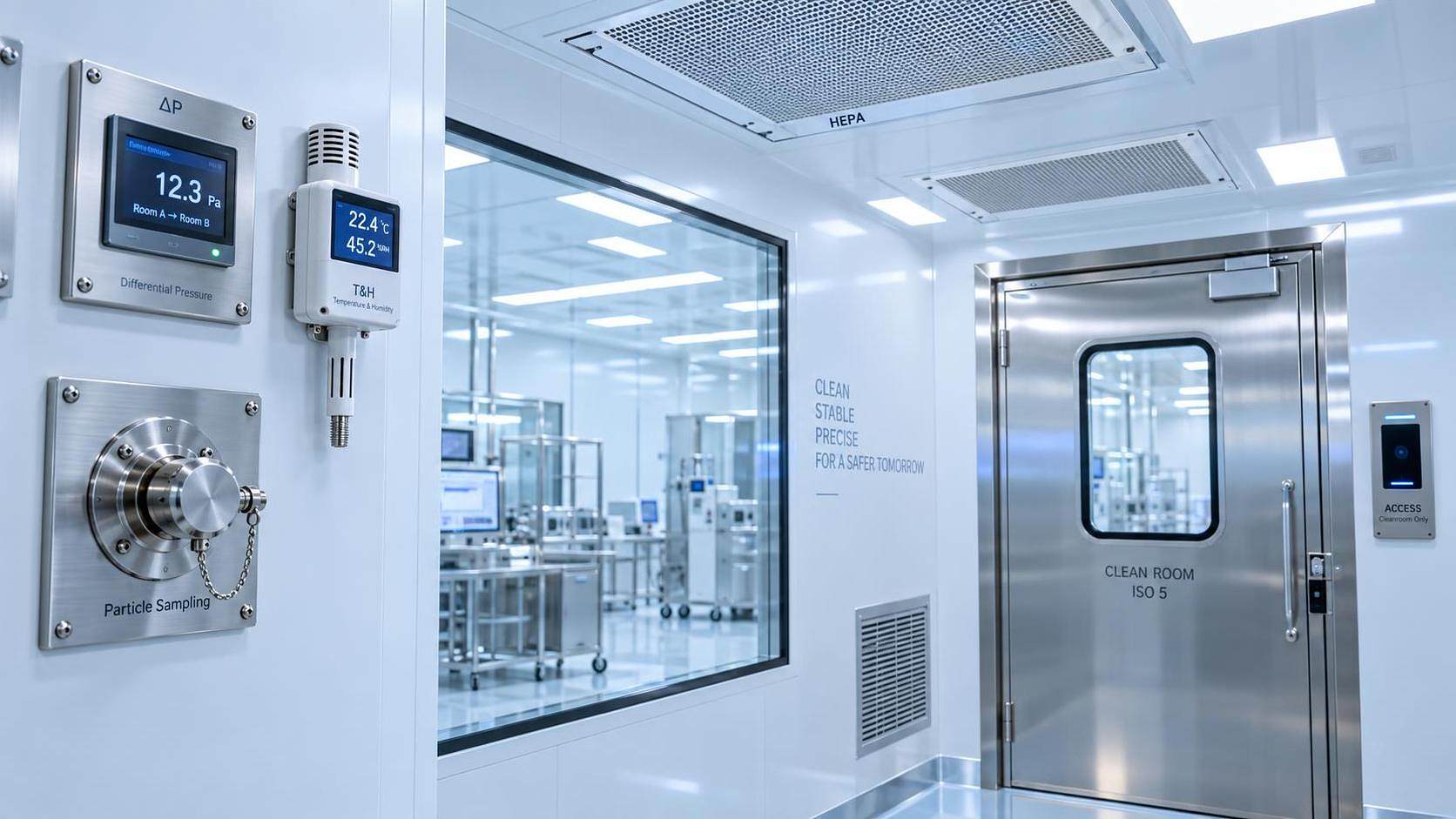 How to select an environmental monitoring system for cleanrooms