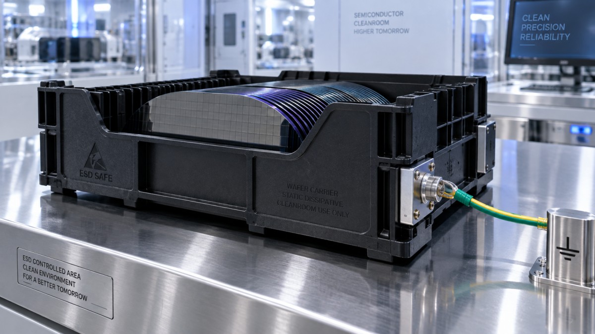 How plastic injection molding affects ESD protection in cleanrooms
