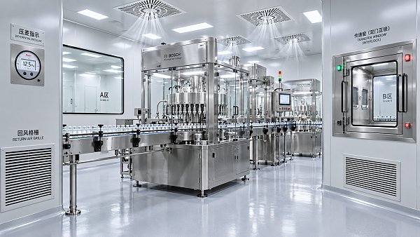 How cleanroom architecture controls contamination risks in pharma production