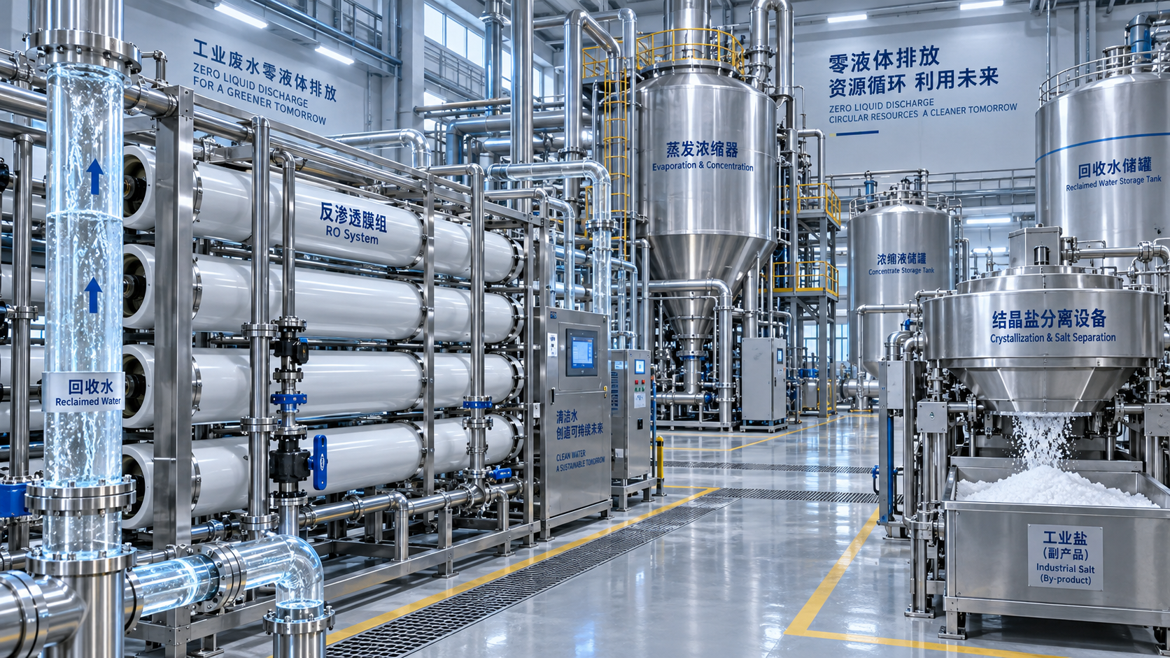 When chemical wastewater treatment systems need zero-liquid discharge