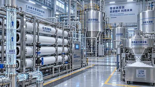 When chemical wastewater treatment systems need zero-liquid discharge