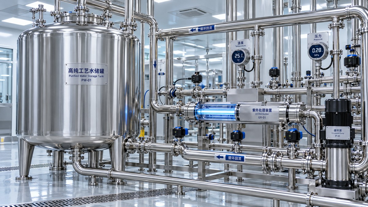 How pharmaceutical process water systems control microbial risk