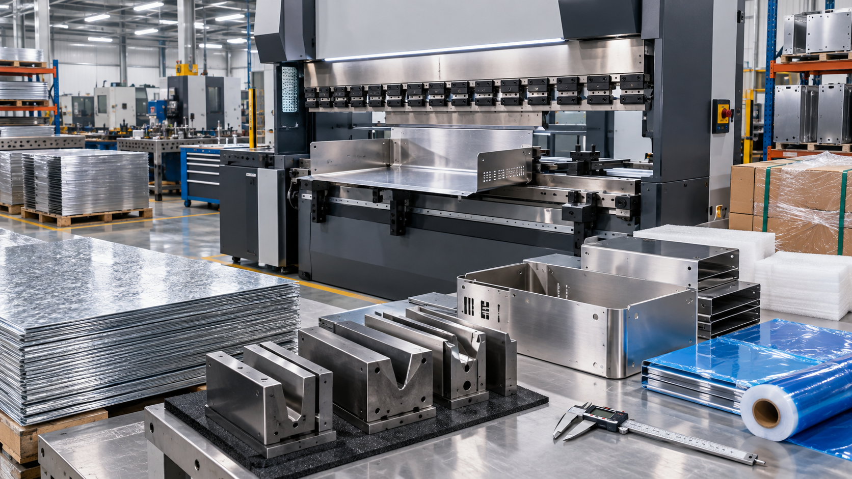 What affects lead times for sheet metal bending services in Canada?