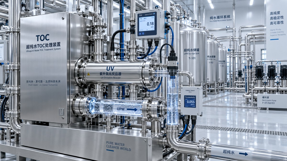 When does organic contaminant removal require TOC treatment?