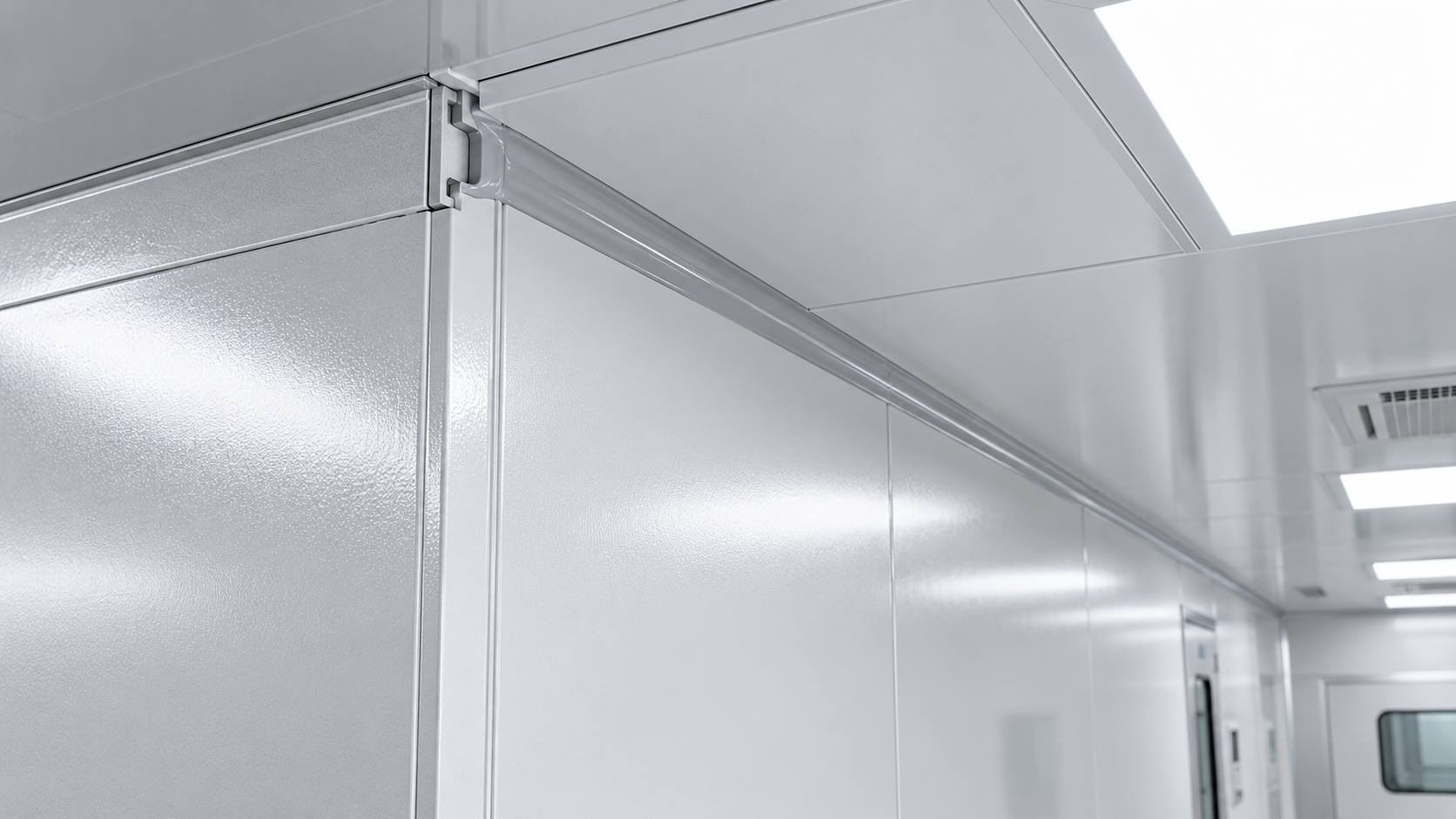 How sandwich panel joints affect airtightness in cleanroom systems