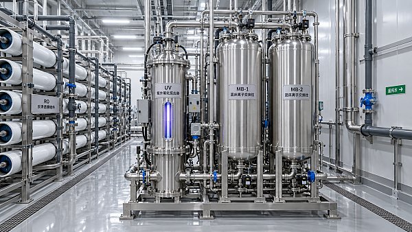 How semiconductor process water treatment removes trace organics