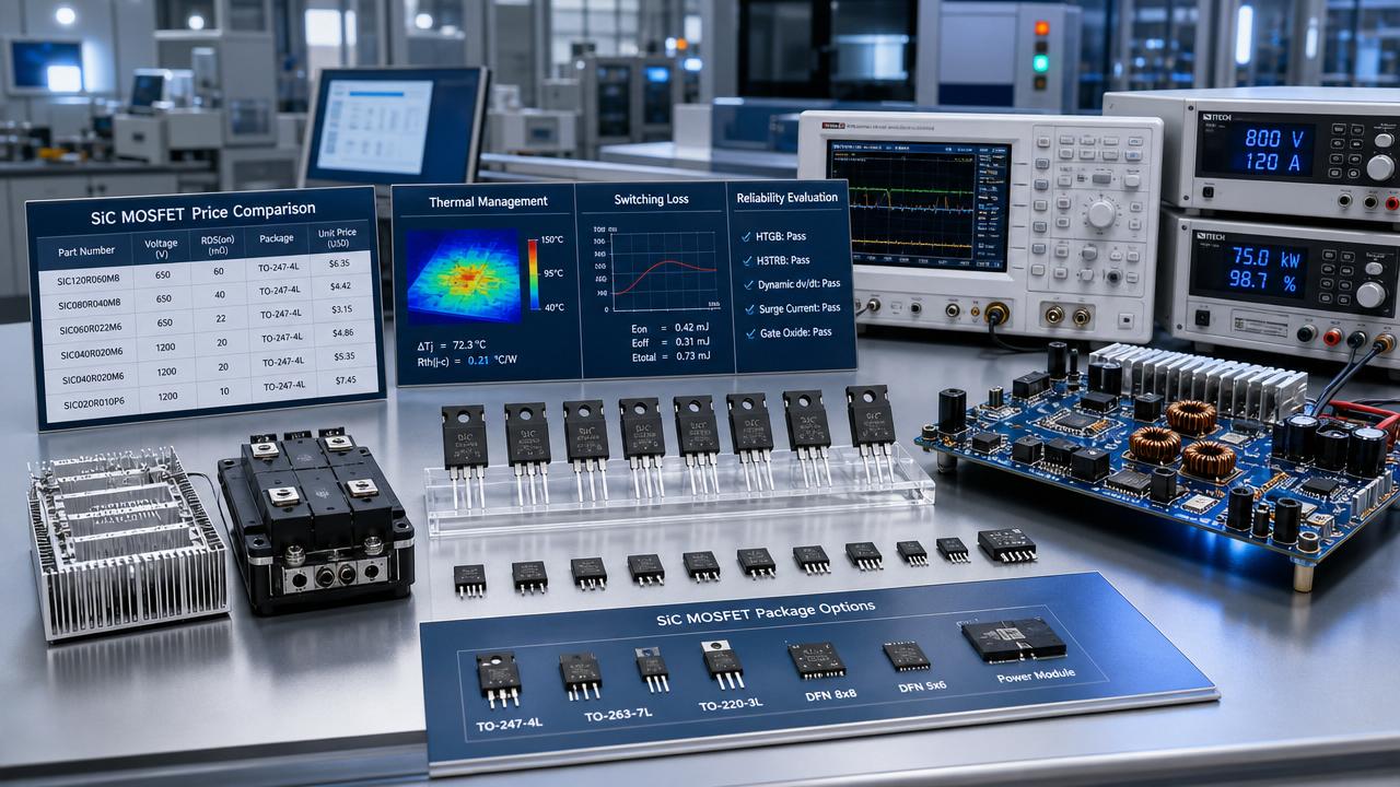 How to Compare SiC MOSFET Price Without Missing Hidden Specs