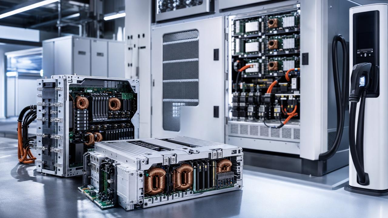 1200V+ SiC MOSFET Benefits in Fast-Charging Power Design