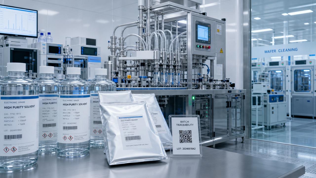 What to Check in a High-Purity Chemicals Supplier for IC Cleaning Solvents