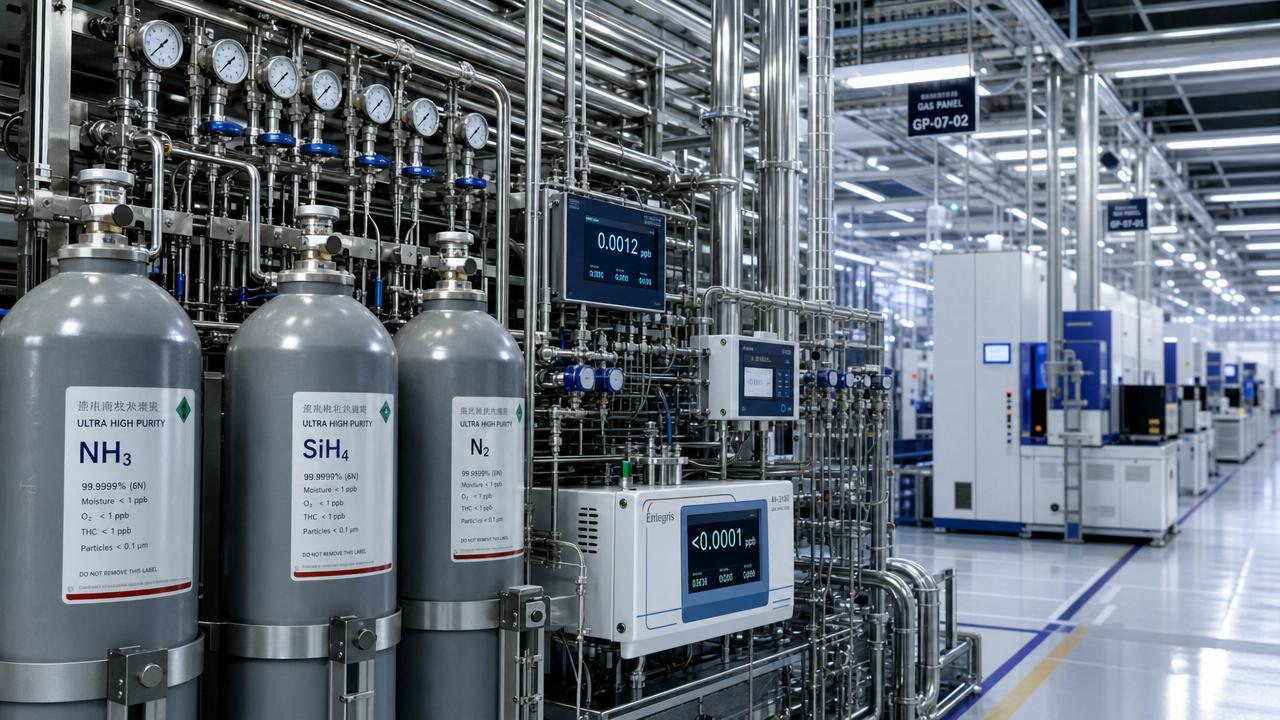 Sub-ppb Ultra-pure Gases: Hidden Supply Risks That Affect Production Continuity