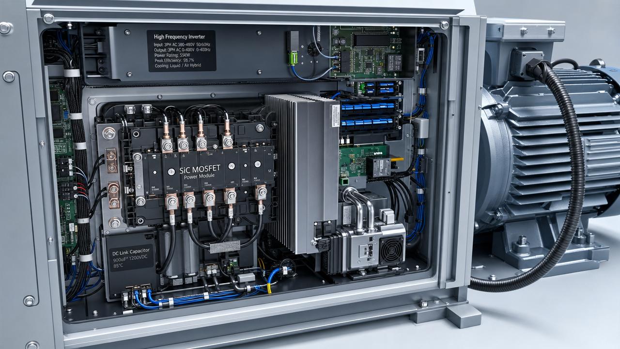 SiC MOSFET Benefits in High-Voltage Motor Drives
