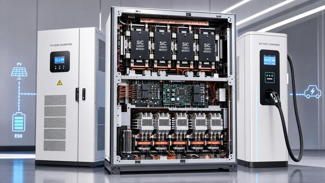When 1200V+ SiC MOSFETs Beat IGBTs on Efficiency