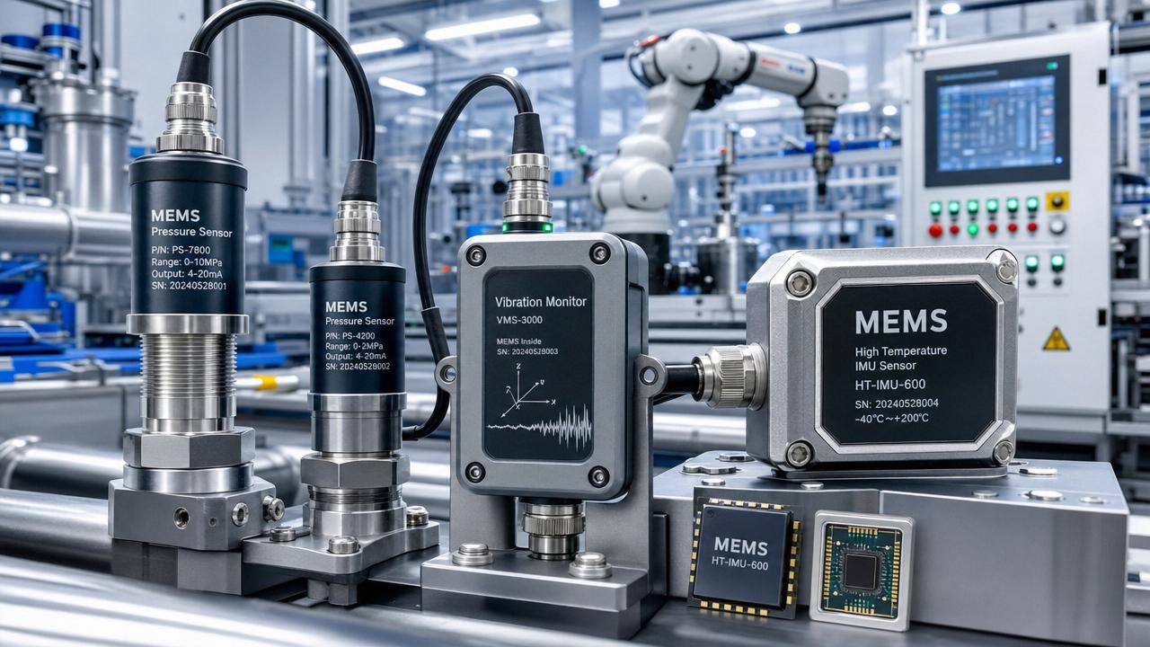 MEMS Sensors for Industrial Applications: What Matters Most