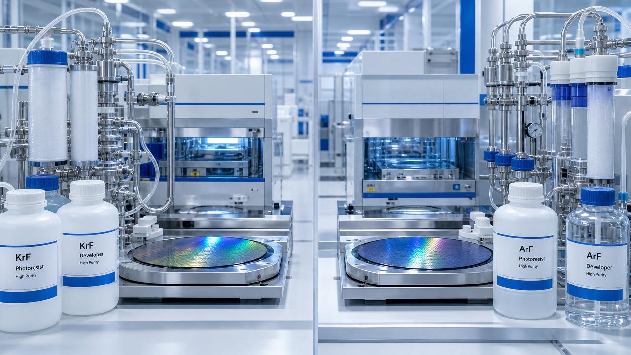 Electronic Chemicals for Semiconductor: KrF vs ArF Needs