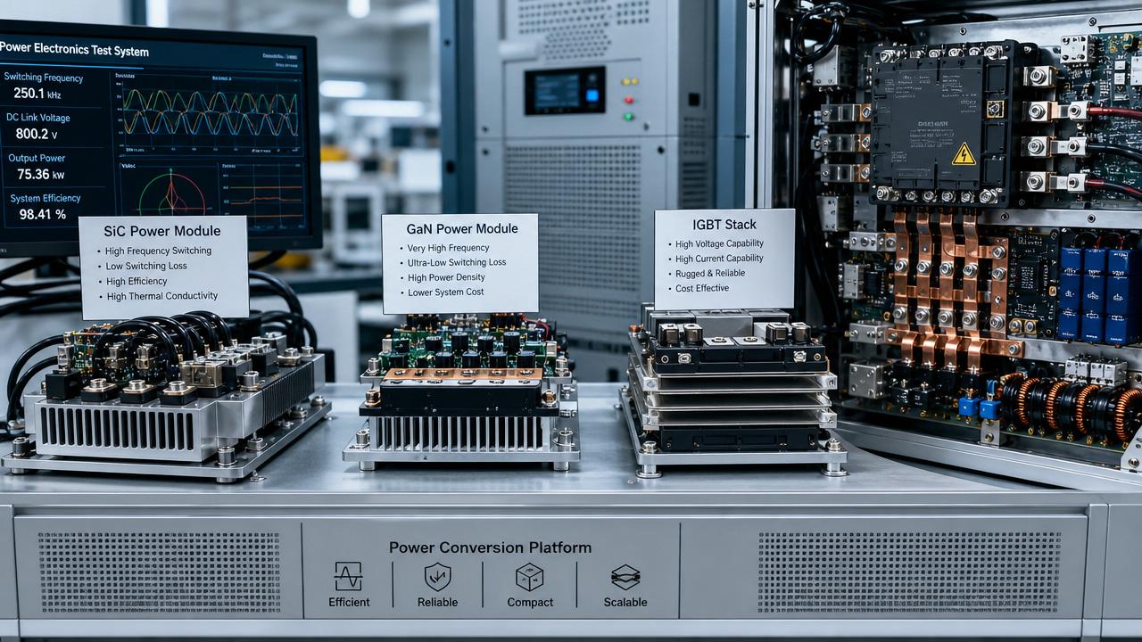 Third-Generation Semiconductors vs IGBT Stacks: Cost and Switching Trade-Offs