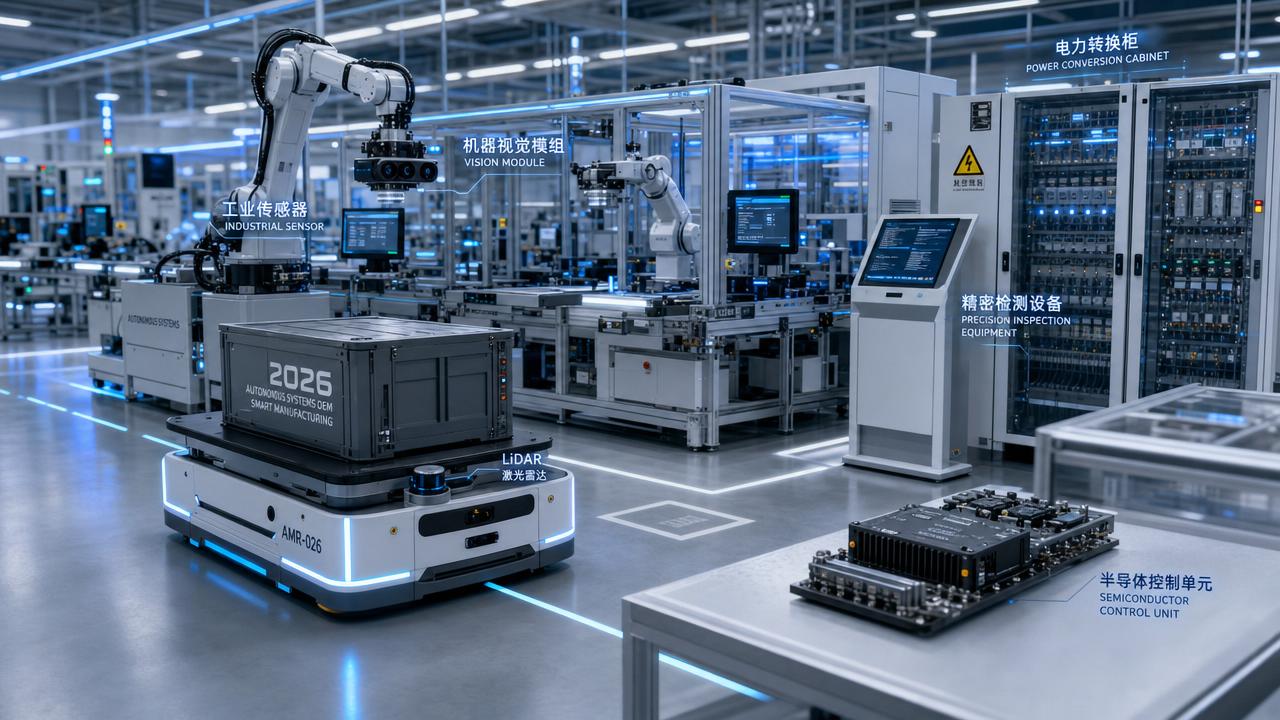 Autonomous Systems OEM Trends Shaping Industrial Sensing in 2026