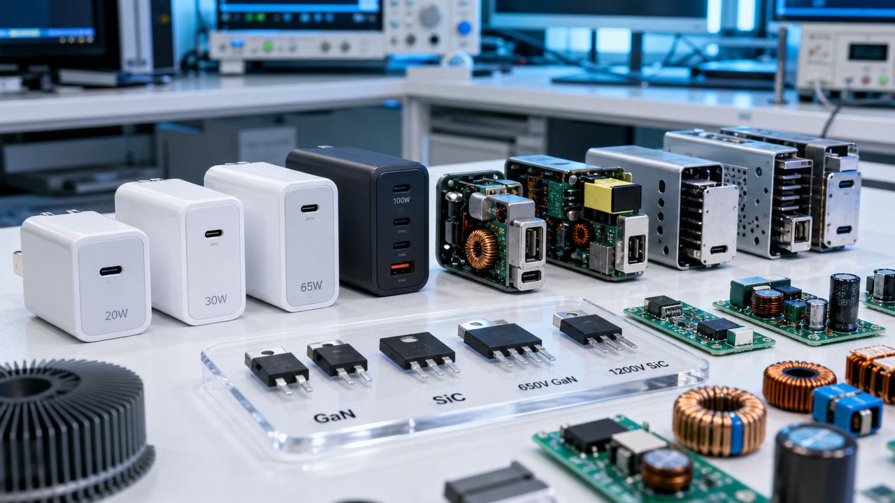 GaN vs SiC for Fast Chargers: Which Lowers System Cost?