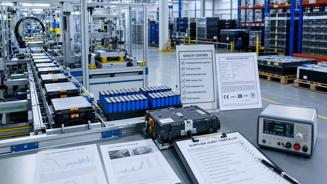 How to Vet a Lithium-Ion Battery Manufacturer in China