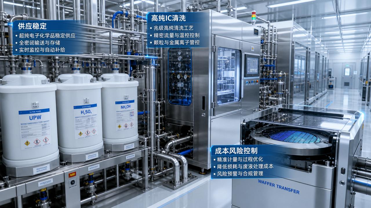 Electronic Chemical Solutions: Cost Risks in High-Purity IC Cleaning