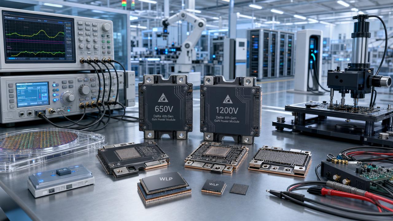 Delta Starts Global Volume Production of GaN Modules After UL 62368-4 HVDC Approval