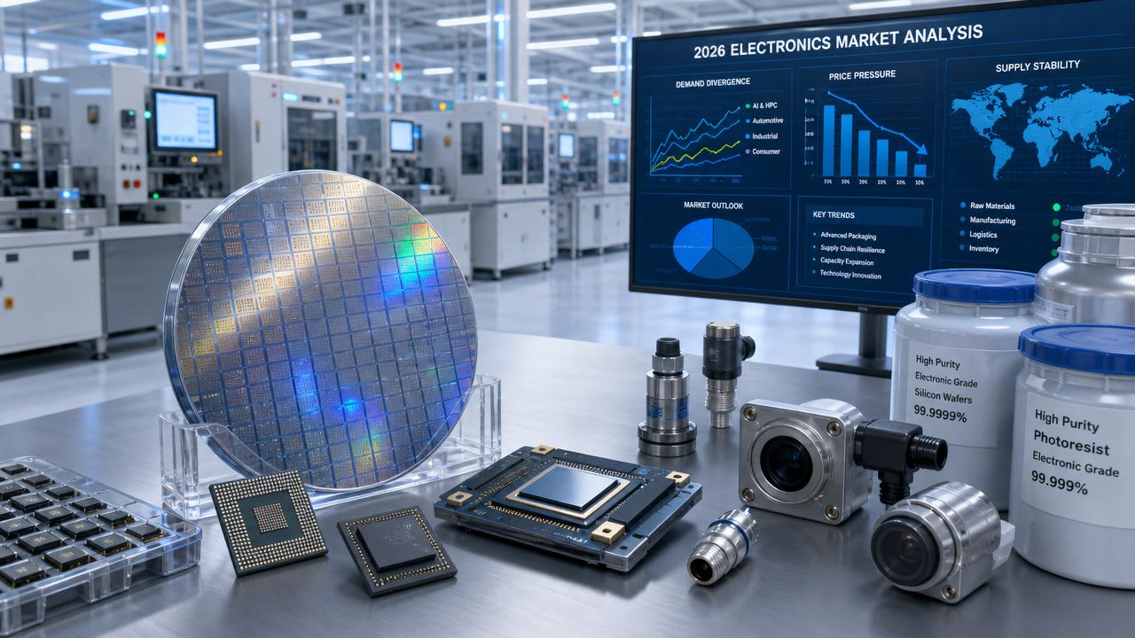 Electronics Market Trends 2026: Demand Shifts, Pricing Pressure, and Supply Outlook
