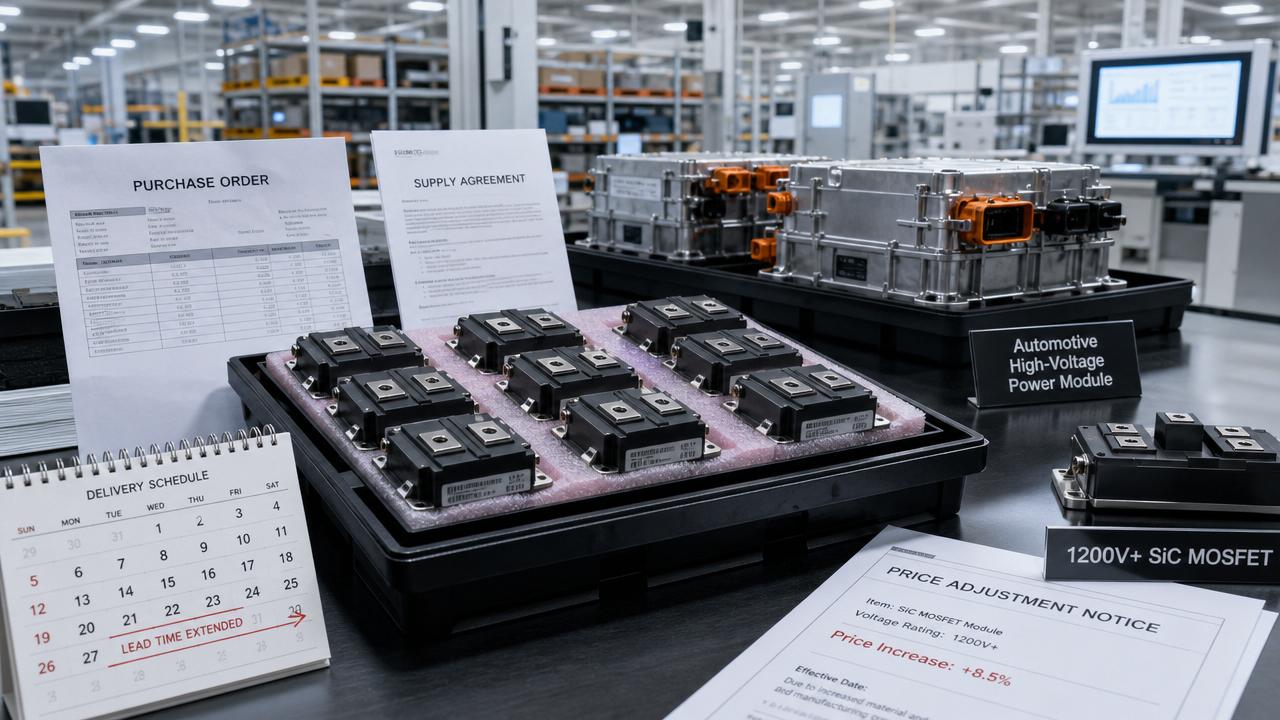 Infineon Raises 1200V+ SiC Module Prices, Extends Lead Times