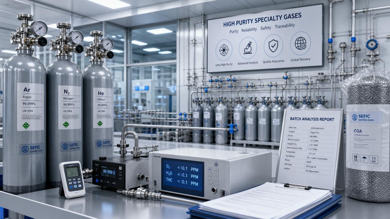 How to Evaluate a Special Gases Supplier for Purity and Delivery Stability