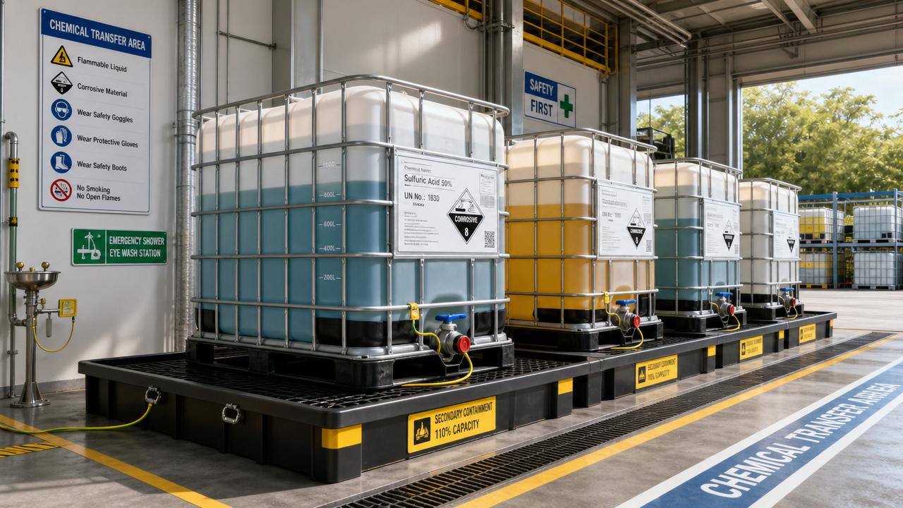 IBC Totes for Liquid Storage: Common Safety Mistakes and How to Avoid Them