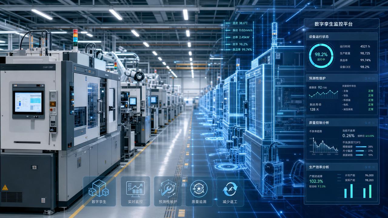 How Digital Twin Manufacturing Cuts Downtime and Rework