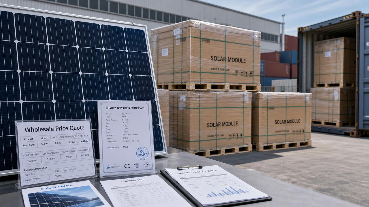 Solar Panels Wholesale Price List: How to Spot Real Cost Savings