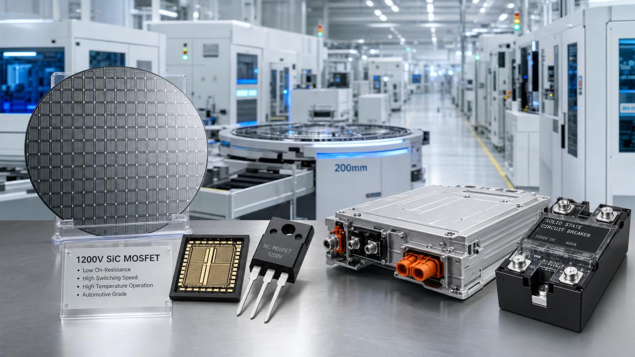Wolfspeed Speeds Gen5 1200V SiC MOSFET Supply to 8 Weeks