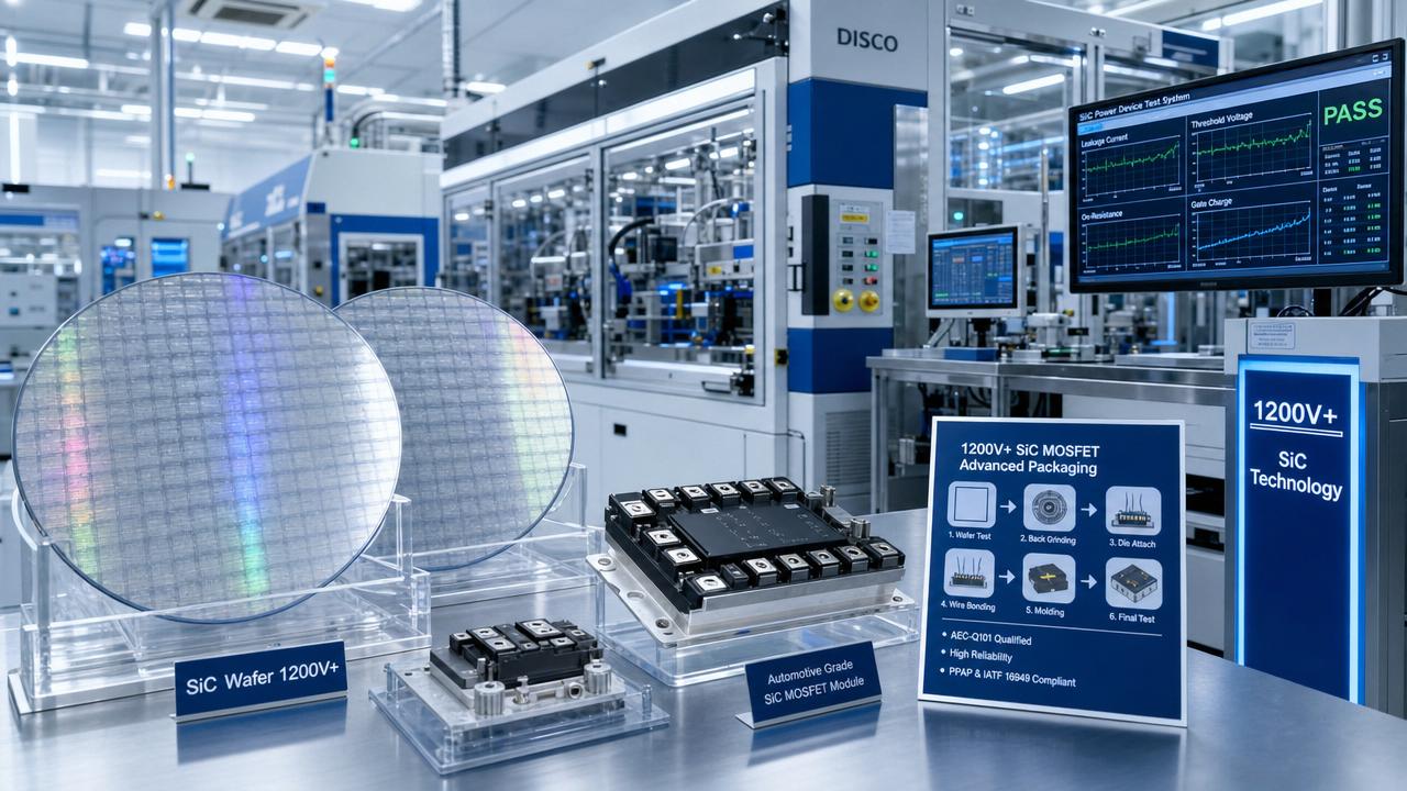 SEMI: China Reaches 28% in 1200V+ SiC Foundry Share