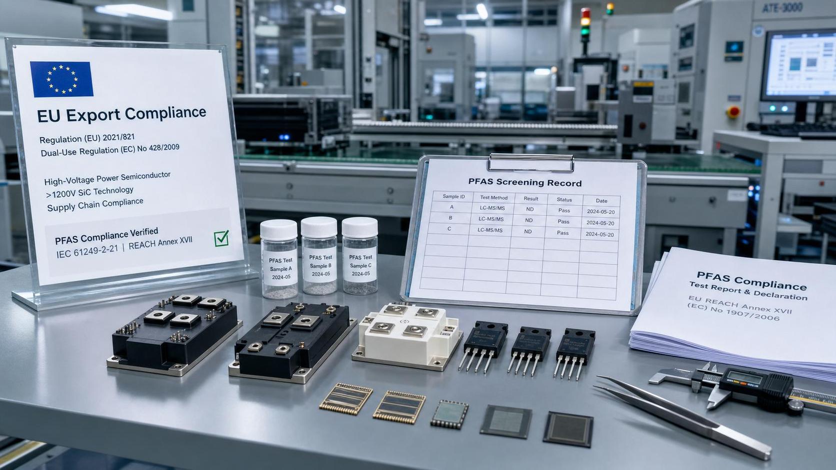 EU RoHS Update Brings 1200V+ SiC Modules Into PFAS Filing Scope
