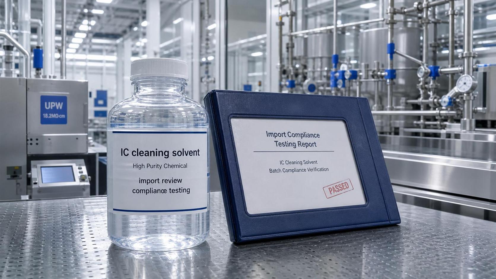 FDA Tightens Import Review for IC Cleaning Solvents