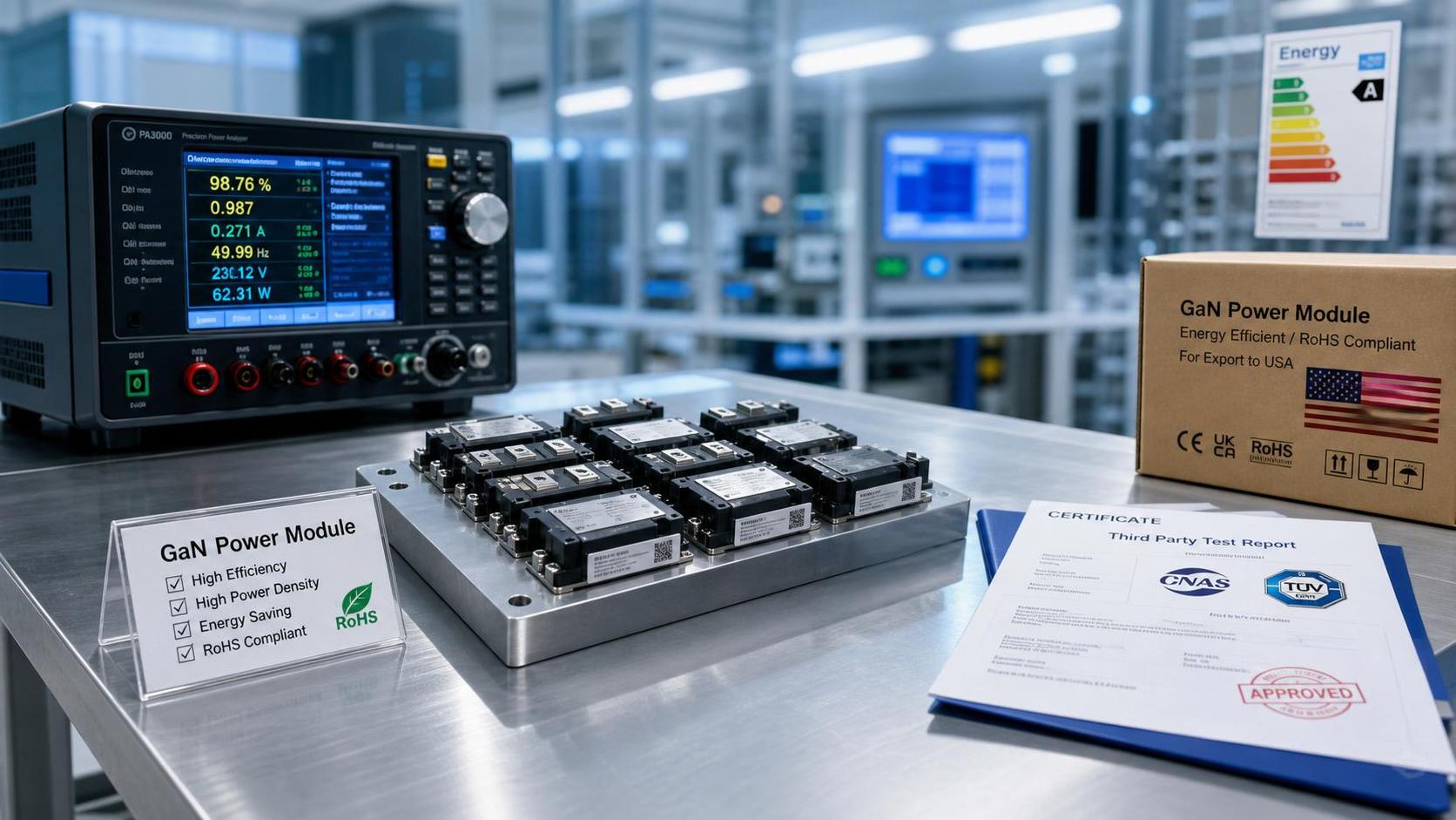 DOE Opens Comment Period on GaN Module Label Rule