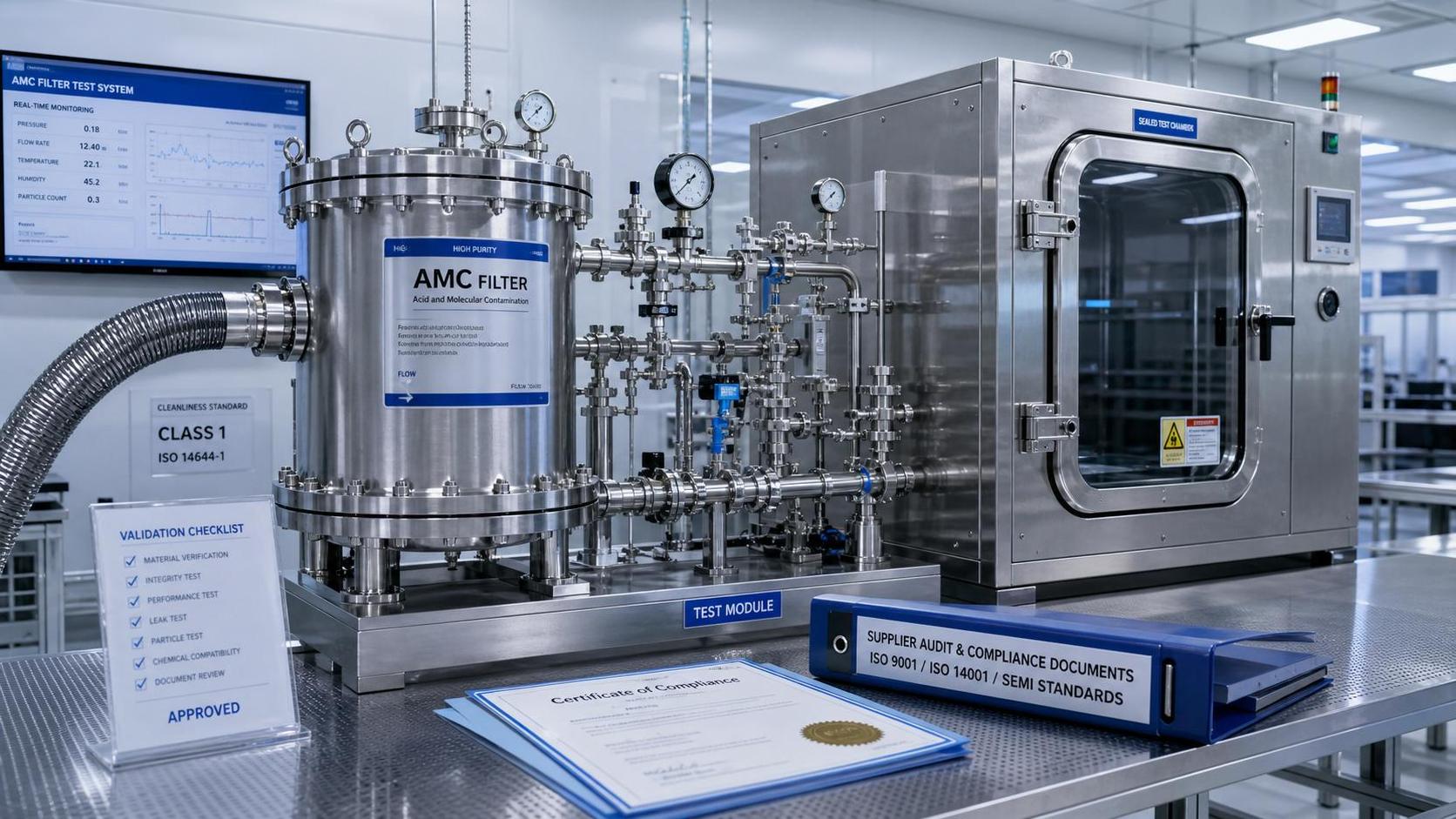TÜV Rheinland Tightens AMC Filter Test Rules for Fabs