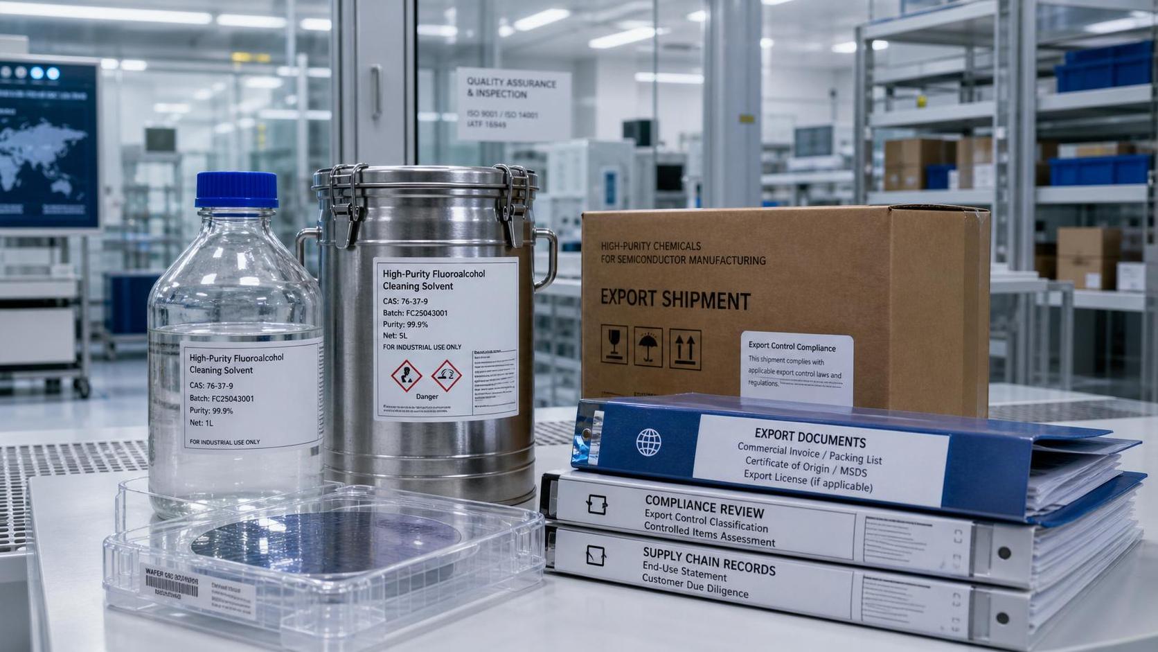 BIS Adds Three Fluorinated Alcohol Solvents to Controls