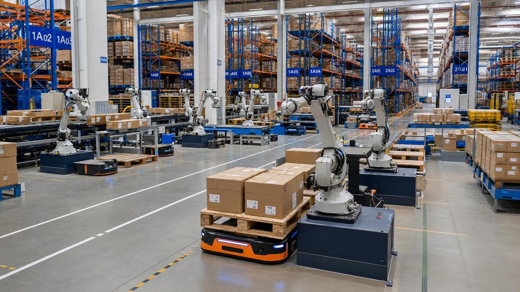 Industrial Robotics for Warehouse Automation: ROI, Safety, and Scale