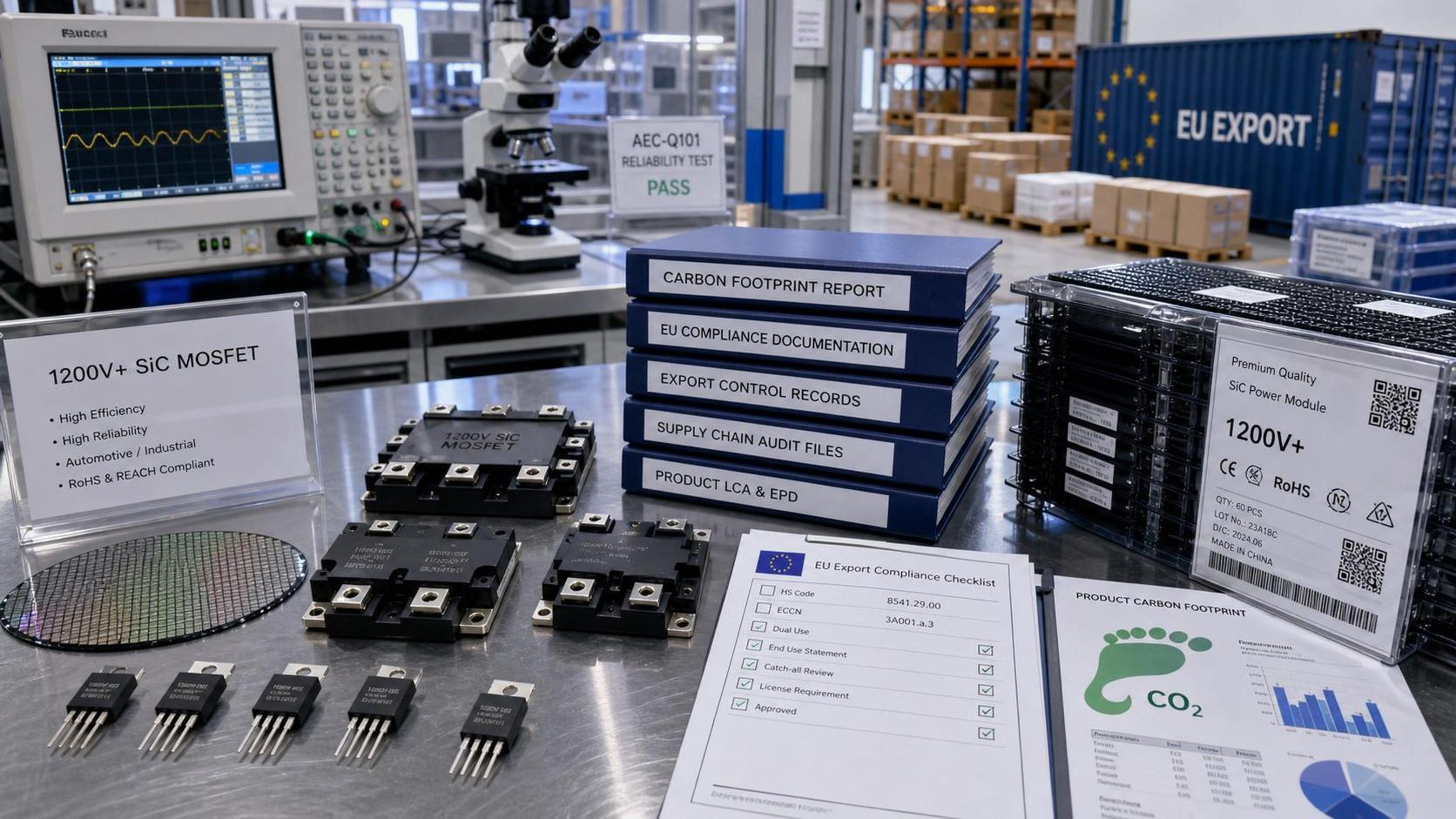 EU Starts CBAM Review for 1200V+ SiC MOSFETs