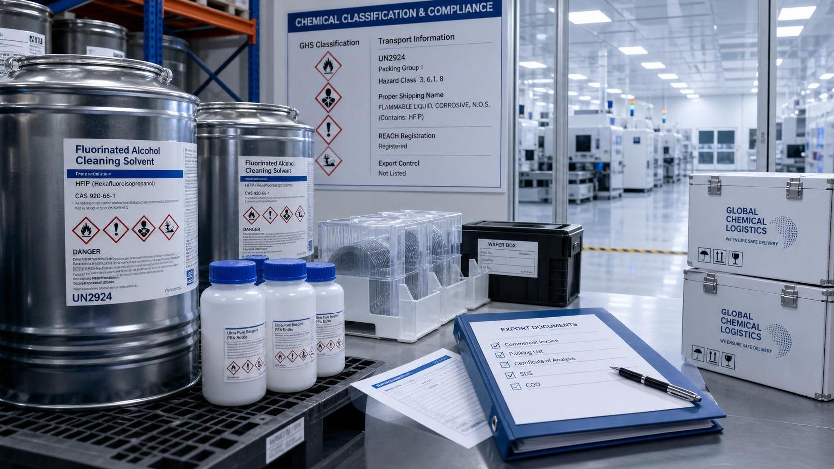 BIS Adds Three Fluorinated Alcohol IC Cleaning Solvents to EAR