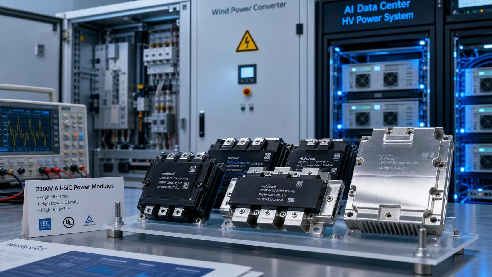 TÜV Rheinland Certifies 2300V All-SiC Module