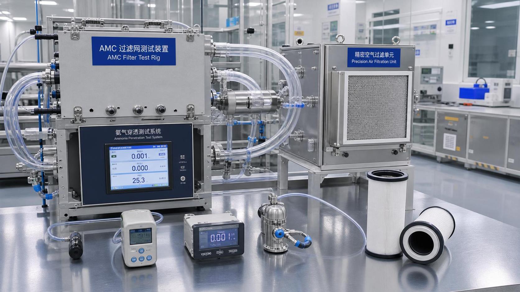 德国TÜV发布AMC滤网v3.0，新增氨气穿透测试