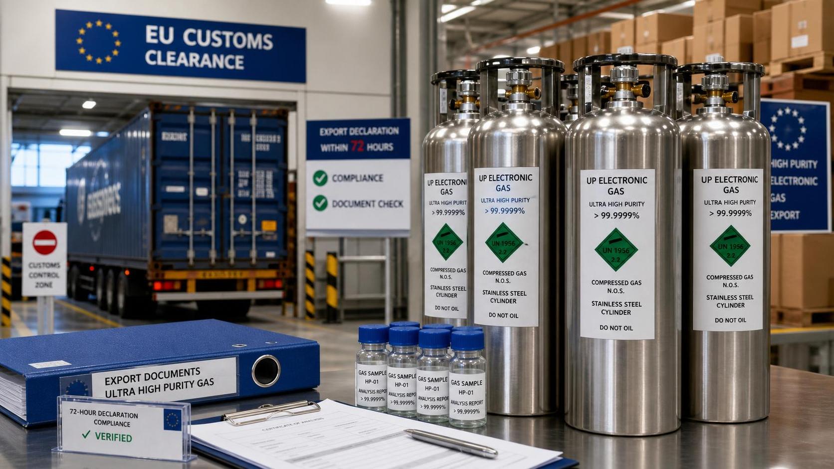 EU REACH Rule Takes Effect for Sub-ppb Ultra-pure Gases